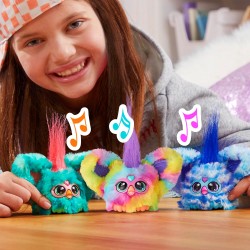 Hasbro - Furby Furblets, Ray-Vee, amico in miniatura, piÃ¹ di 45 suoni, musica electronica e frasi Furbish, peluche elettronico 