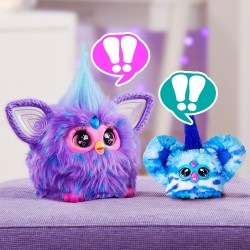 Hasbro - Furby Furblets Ooh-Koo, Amico in Miniatura con piÃ¹ di 45 Suoni, Musica Rock e Frasi Furbish, Mini Peluche Elettronico 