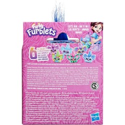 Hasbro - Furby Furblets Ooh-Koo, Amico in Miniatura con piÃ¹ di 45 Suoni, Musica Rock e Frasi Furbish, Mini Peluche Elettronico 