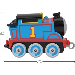 Fisher-Price - Thomas &amp; Friends, Il Trenino Thomas, Thomas Locomotiva in Metallo, Giocattolo per Bambini 3+ Anni, HBX91