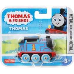 Fisher-Price - Thomas &amp; Friends, Il Trenino Thomas, Thomas Locomotiva in Metallo, Giocattolo per Bambini 3+ Anni, HBX91