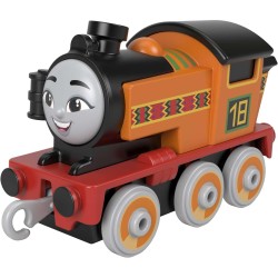 Fisher-Price - Thomas &amp; Friends- Il Trenino Thomas Nia Die-Cast Trenino a spinta, locomotiva per bambini in etÃ  prescolare 