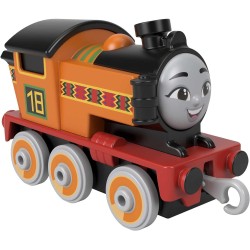 Fisher-Price - Thomas &amp; Friends- Il Trenino Thomas Nia Die-Cast Trenino a spinta, locomotiva per bambini in etÃ  prescolare 