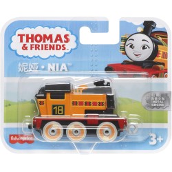 Fisher-Price - Thomas &amp; Friends- Il Trenino Thomas Nia Die-Cast Trenino a spinta, locomotiva per bambini in etÃ  prescolare 