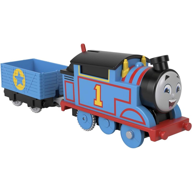 Fisher-Price -Thomas &amp; Friends, Il Trenino Thomas, Thomas Locomotiva Motorizzata, Giocattolo per Bambini 3+ Anni, HDY59