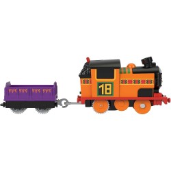 Fisher-Price - Thomas &amp; Friends, Il Trenino Thomas, Nia Trenino Motorizzato Locomotiva, Giocattolo per Bambini 3+ Anni, HDY6