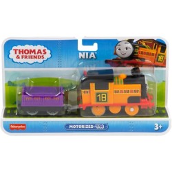 Fisher-Price - Thomas &amp; Friends, Il Trenino Thomas, Nia Trenino Motorizzato Locomotiva, Giocattolo per Bambini 3+ Anni, HDY6