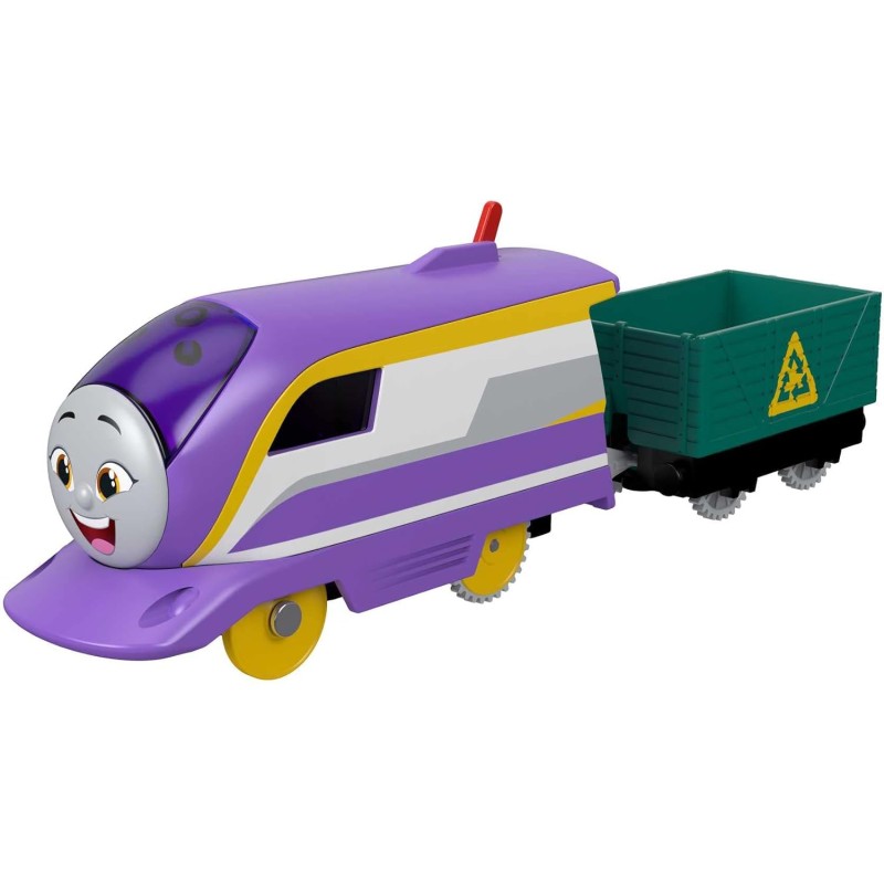 Fisher-Price -Thomas &amp; Friends Il Trenino Thomas - Kana Locomotiva Giocattolo, Giocattolo per Bambini 3+ Anni, HDY69