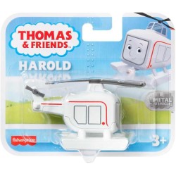 Fisher-Price -Thomas &amp; Friends Trackmaster Harold Treno Metallico Treno Giocattolo per bambini a partire da 3 anni, HMC24