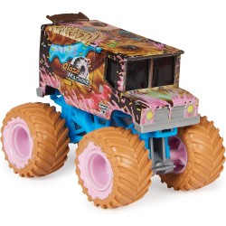 MONSTER JAM, Veicolo Monster Truck Die-Cast Earth Shaker Ufficiale, Serie Show Time, in Scala 1:64, assortimento casuale, 1 pezz