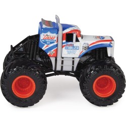 MONSTER JAM, Veicolo Monster Truck Die-Cast Earth Shaker Ufficiale, Serie Show Time, in Scala 1:64, assortimento casuale, 1 pezz