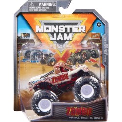 MONSTER JAM, Veicolo Monster Truck Die-Cast Earth Shaker Ufficiale, Serie Show Time, in Scala 1:64, assortimento casuale, 1 pezz