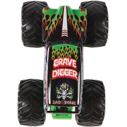 MONSTER JAM, Veicolo Monster Truck Die-Cast Earth Shaker Ufficiale, Serie Show Time, in Scala 1:64, assortimento casuale, 1 pezz