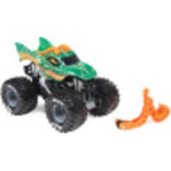 MONSTER JAM, Veicolo Monster Truck Die-Cast Earth Shaker Ufficiale, Serie Show Time, in Scala 1:64, assortimento casuale, 1 pezz