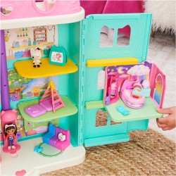 Gabby s Dollhouse, La camera da letto di Cuscigatta, mini playset stanze della casa, giochi per bambini dai 3 anni in su