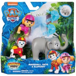 Spin Master - Paw Patrol - Cuccioli Hero Pups Jungle, assortimento casuale, 1 pezzo