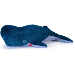 Trudi - Capodoglio Peluche mare da regalo, animali sottomarini e spiaggia. Capodoglio e balene | 115x36x54cm taglia XXL | Sealif