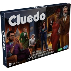 Cluedo Classico Refresh (Gioco in Scatola, Hasbro Gaming), da 8 Anni, Cluedo Rivisitato per 2-6 Giocatori, Giochi del Mistero e 