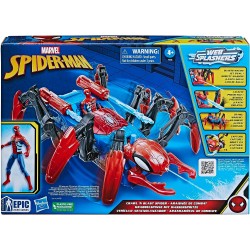 Hasbro - Marvel Spider-Man Crawl N Blast Spider, Giocattoli di Supereroi per Bambini e Bambine, dai 4 Anni in Su, Lancia Ragnate