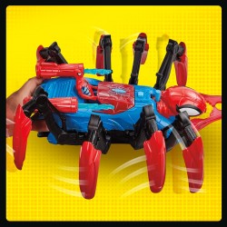 Hasbro - Marvel Spider-Man Crawl N Blast Spider, Giocattoli di Supereroi per Bambini e Bambine, dai 4 Anni in Su, Lancia Ragnate