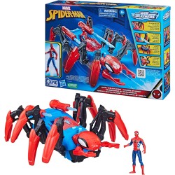 Hasbro - Marvel Spider-Man Crawl N Blast Spider, Giocattoli di Supereroi per Bambini e Bambine, dai 4 Anni in Su, Lancia Ragnate