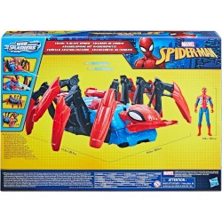 Hasbro - Marvel Spider-Man Crawl N Blast Spider, Giocattoli di Supereroi per Bambini e Bambine, dai 4 Anni in Su, Lancia Ragnate