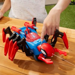 Hasbro - Marvel Spider-Man Crawl N Blast Spider, Giocattoli di Supereroi per Bambini e Bambine, dai 4 Anni in Su, Lancia Ragnate