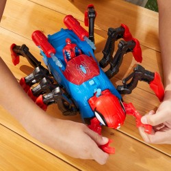 Hasbro - Marvel Spider-Man Crawl N Blast Spider, Giocattoli di Supereroi per Bambini e Bambine, dai 4 Anni in Su, Lancia Ragnate