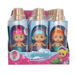 IMC Toys - Bloopies Mermaids in A Bottle Cdu 12 Un, Multicolore, assortimento casuale, 923942