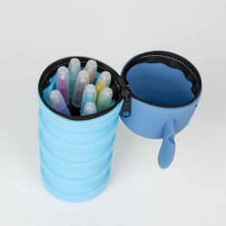 CERDÃ� LIFE S LITTLE MOMENTS - Custodia 3D ispirata a Stitch - Colore blu - 6,5 X 19 X 6,5 cm - Realizzata in 100% silicone - Pr