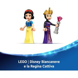 LEGO Ç€ Disney Portagioie di Biancaneve, Giocattolo Principesse da Costruire, da 6 Anni con Mini Bamboline, Accessori e un Bracc