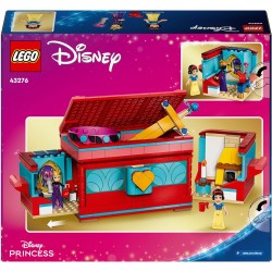 LEGO Ç€ Disney Portagioie di Biancaneve, Giocattolo Principesse da Costruire, da 6 Anni con Mini Bamboline, Accessori e un Bracc