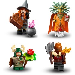 LEGO Minifigures Dungeons &amp; Dragons, Scatola con 1 di 12 Personaggi a Caso, DND Miniature da Collezione Inclusi Bardo Elfo, 