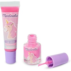 Martinelia - Set Lucidalabbra e Smalto per Unghie Unicorno, POS230185