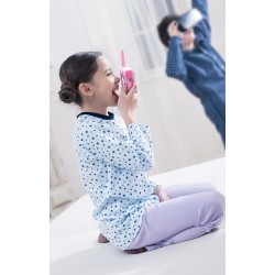 Lexibook - Unicorno Walkie-talkie Clip da cintura Batteria, Rosa, TW12UNI