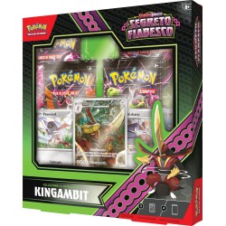 Collezione illustrazione Kingambit dellâ€™espansione Scarlatto e Violetto - Segreto Fiabesco del GCC PokÃ©mon (1 carta promozion