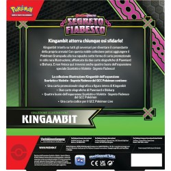 Collezione illustrazione Kingambit dellâ€™espansione Scarlatto e Violetto - Segreto Fiabesco del GCC PokÃ©mon (1 carta promozion