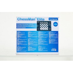 Lexibook Chessman Elite, Gioco, Computer di Scacchi interattivo, 64 Livelli di difficoltÃ , LED, Alimentato a Batteria o Adattat