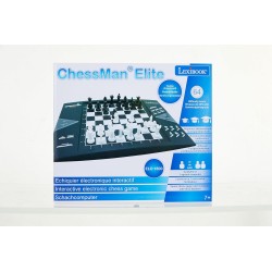 Lexibook Chessman Elite, Gioco, Computer di Scacchi interattivo, 64 Livelli di difficoltÃ , LED, Alimentato a Batteria o Adattat