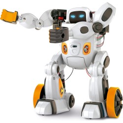 Clementoni Robot - AIRO - Artificial Intelligence Scienza e Gioco Robotics, Telecomandato con App, Programmabile, Tecnologia AI,