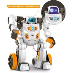 Clementoni Robot - AIRO - Artificial Intelligence Scienza e Gioco Robotics, Telecomandato con App, Programmabile, Tecnologia AI,