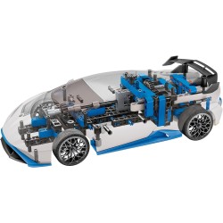 Clementoni - Scienza Build Huracan STO-Set Costruzioni Bambini, Modello Lamborghini, Laboratorio Meccanica Auto Sportiva, Gioco 