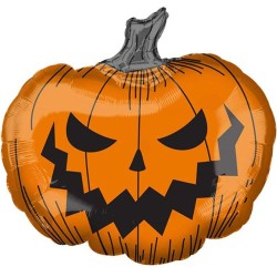 Pallone foil Supershape 73 x 68 cm Halloween Pumpkin 1 pz, 7A4004101