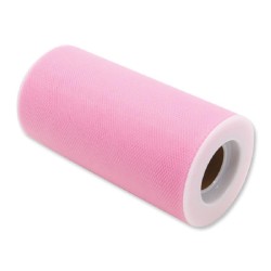 Rotolo Tulle 12,5 cm x 25 mt Rosa Caldo, DI85046