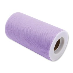 Rotolo Tulle 12,5 cm x 25 mt Lilla, DI85053