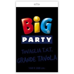 Big Party - Tovaglia TNT cm.160 x 260 Nero