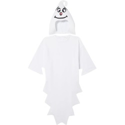 Widmann - Costume Fantasma Copricapo Bambino 110 cm (3/4 anni), 36159