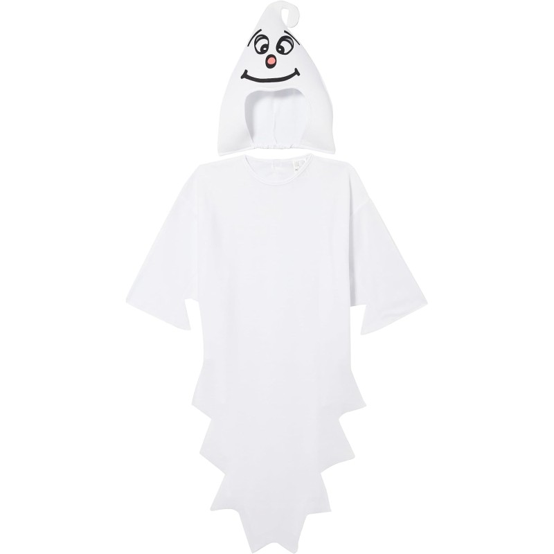 Widmann - Costume Fantasma Copricapo Bambino 104 cm (2/3 anni), 36158