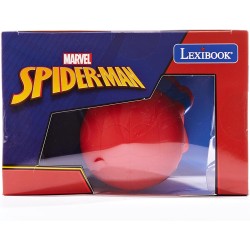 Sveglia digitale Spider-Man per Bambini con Luce Notturna Snooze e Suoni, Orologio per Bambini, Spiderman Luminoso Marvel Superh