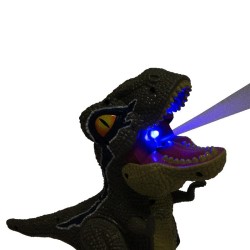 Park e Farm - Dinosauro Dinos con funzioni luci, suoni ed effetto fumo, modelli assortiti, 1 pezzo